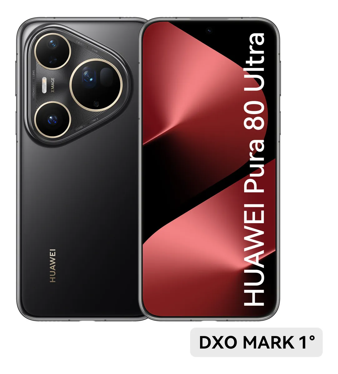 Smartphone Huawei Pura 80 Ultra 16gb+512gb Câmera Teleobjetiva Dupla Alternável Câmera HDR Ultra-iluminação de 1 Polegada Cancelamento de Ruído com IA 5.170mAh Celular Preto